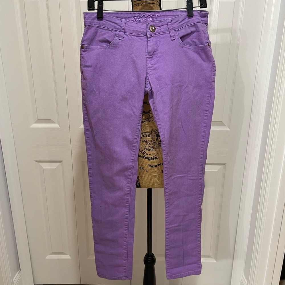 Exocet Vibrant Purple Jeans Sz 7
